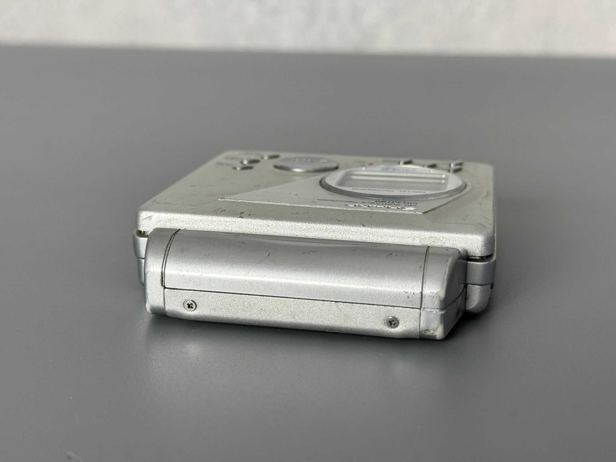 Odtwarzacz Nagrywarka Walkman MiniDisc Sharp MD-MT99 TOP MDLP