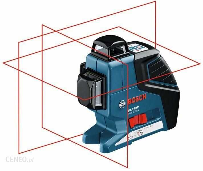 WYPOŻYCZALNIA WYNAJEM poziomica laserowa BOSCH GLL 3-80 3 płaszczyzny