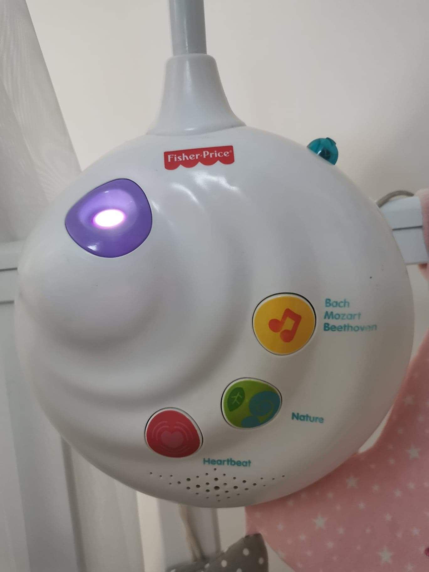 Karuzela z projektorem do łóżeczka Fisher Price