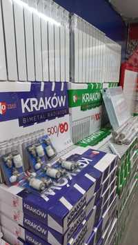 Биметаллические и алюминиевые радиаторы фирмы Krakow.