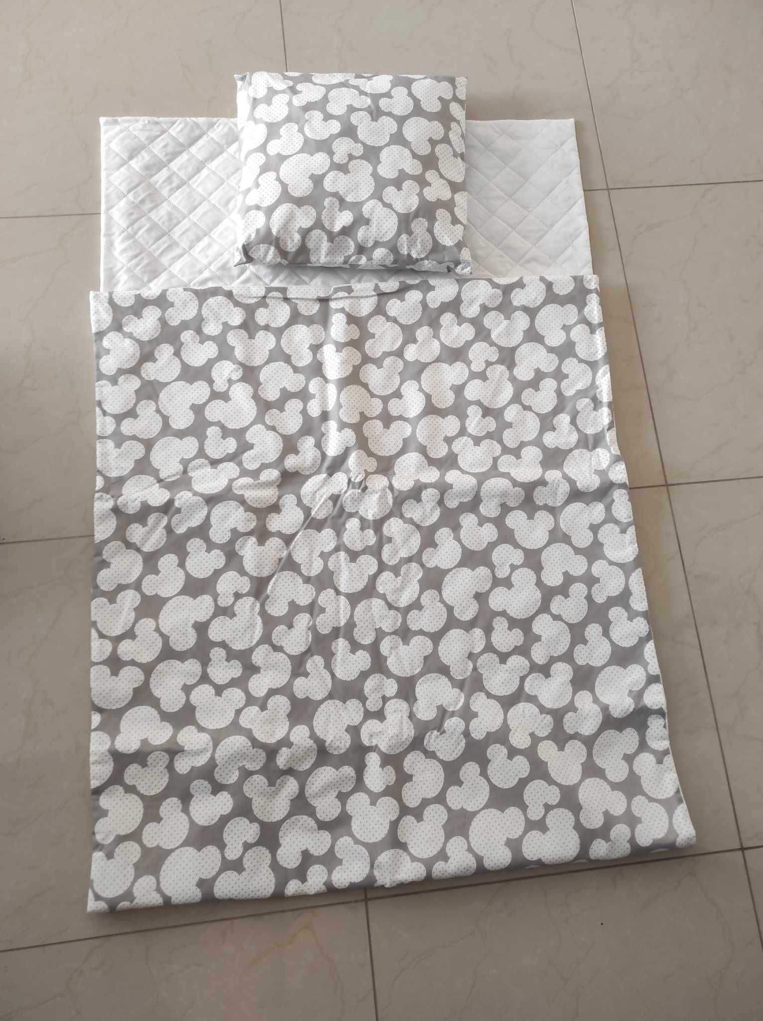 Nowa Pościel 80x200 Miki do przedszkola Lezakowanie