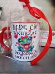 Kubek śmieszny prezent z żabą nowy 330ml