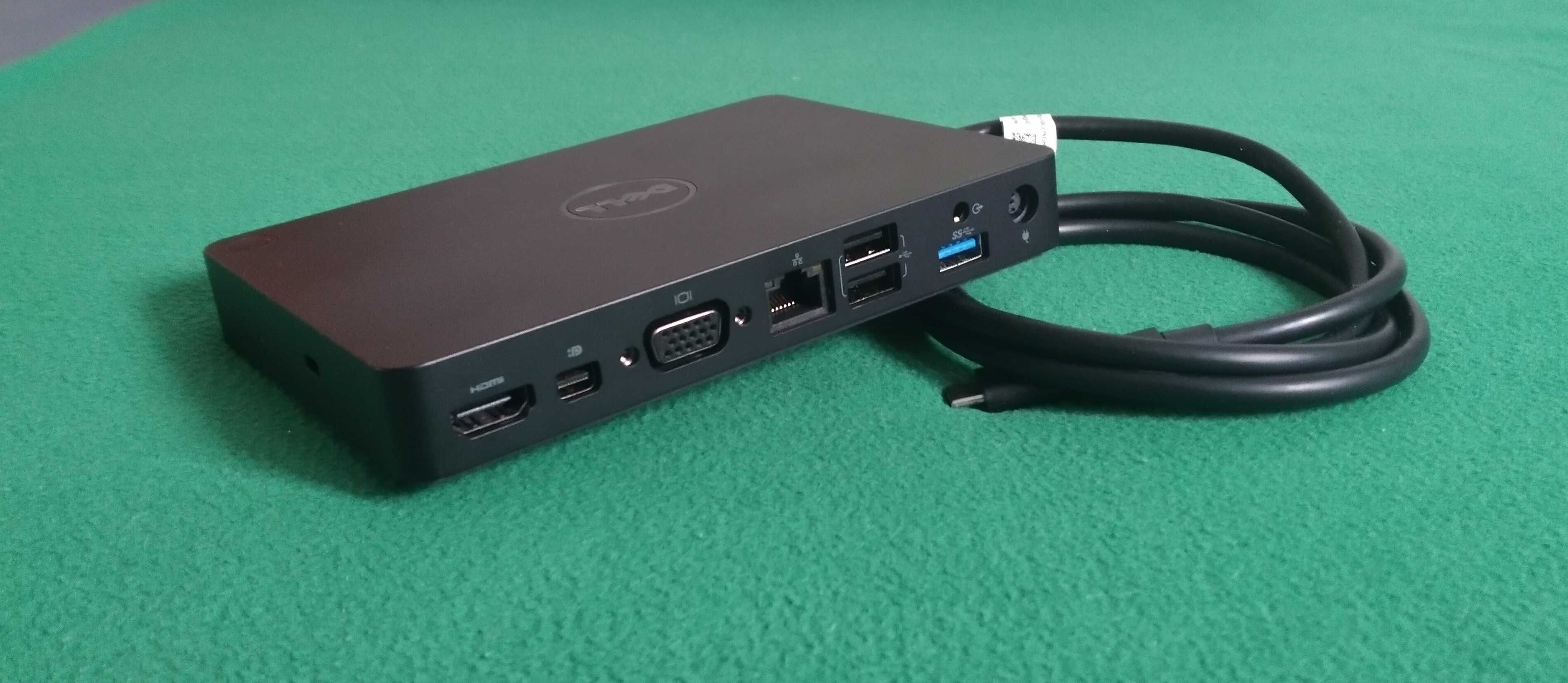 Replikator WD15 4K 2FHD 3USB PWR mDP HDMI Dell USB-C VGA Oryginał