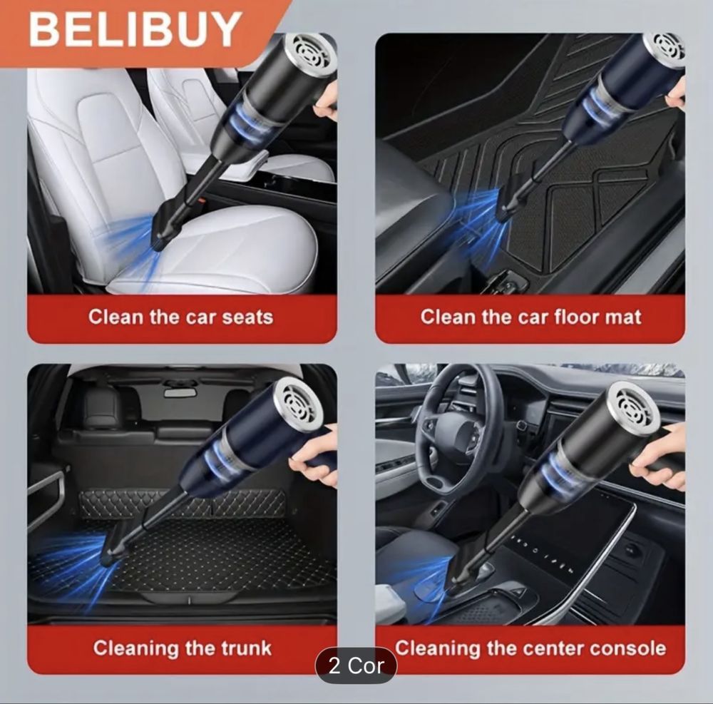 Mini aspirador para automovel