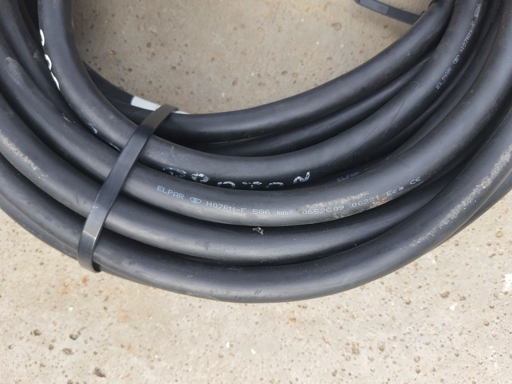 Przedłużacze 400v kable siłowe 5g6 5x6 H07RN-F