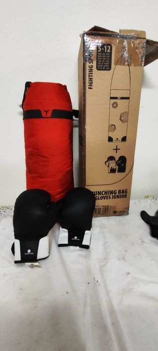 Saco de boxe infanti l+ luvas