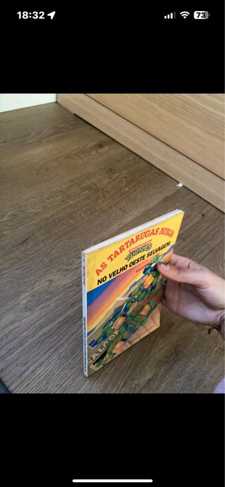 Livro antigo ninja
