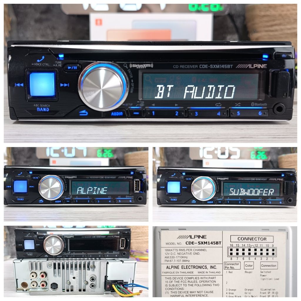 ///Alpine cde (Bluetooth)
