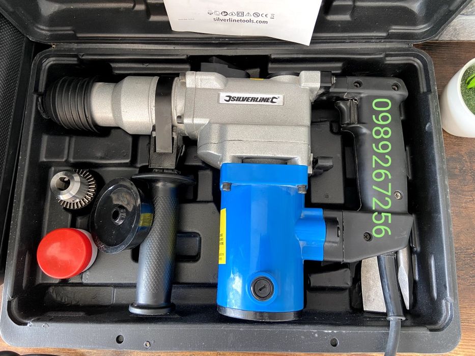 Перфоратор, ударна дриль, перфератор Silverline 850W  АНГЛІЯ