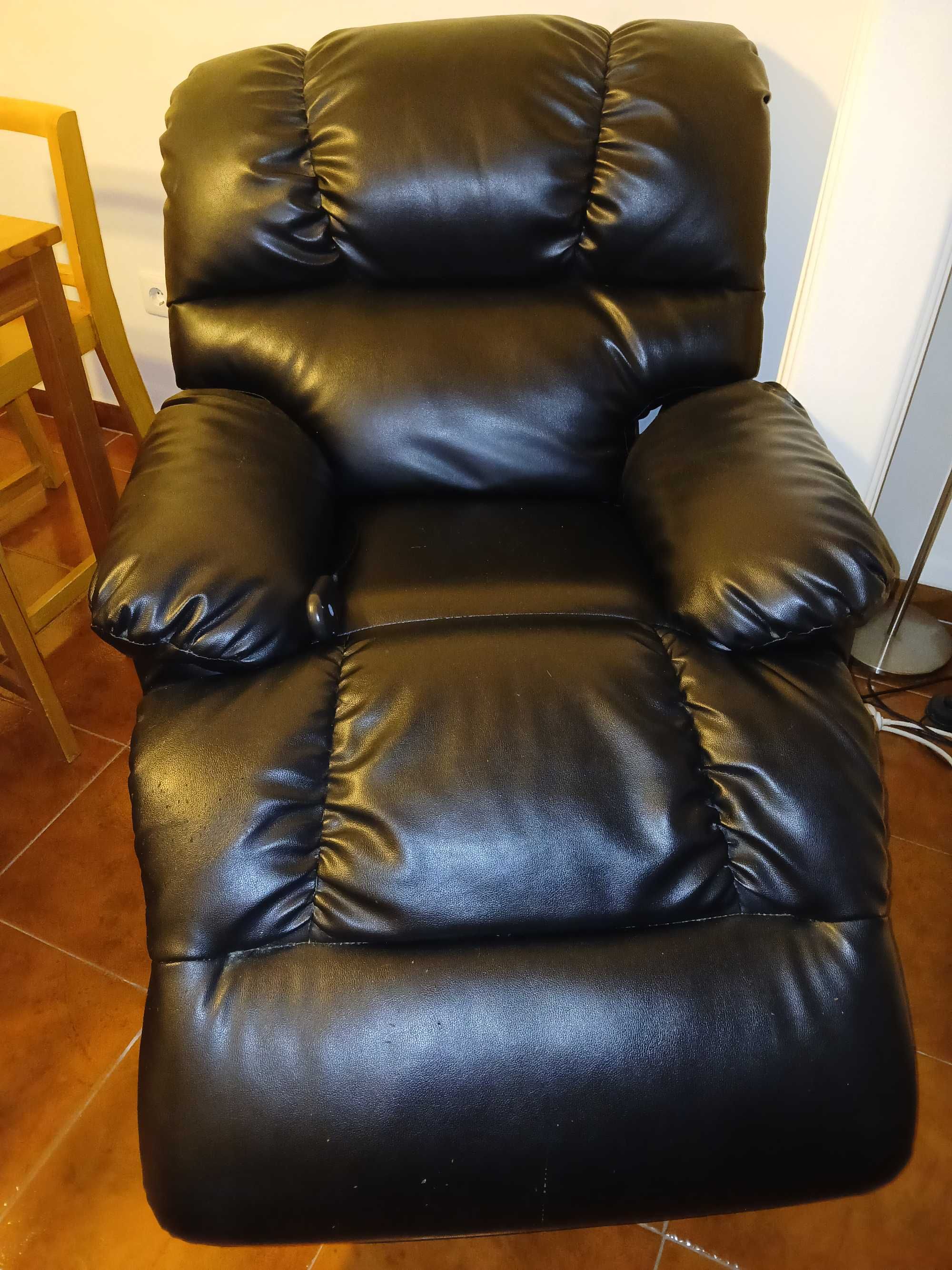 Poltrona confortável massagem