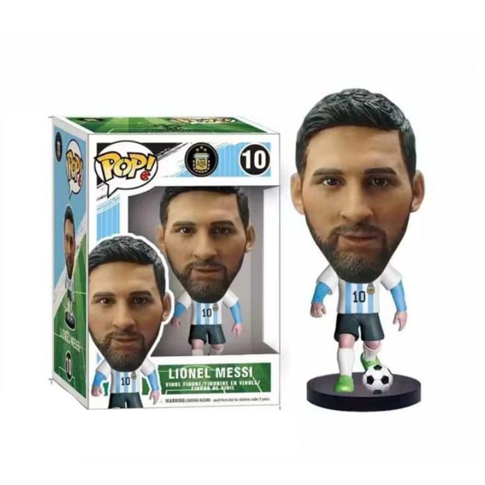 Figura POP! Vinyl Lionel Messi nº 10 (Original) em Bom Estado