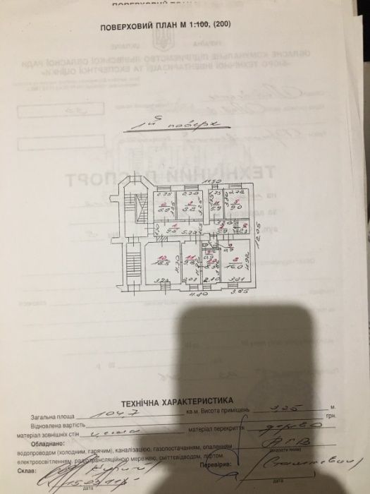 Нерухомість 204 кв.м. Ближній центр. ТЕРМІНОВО.