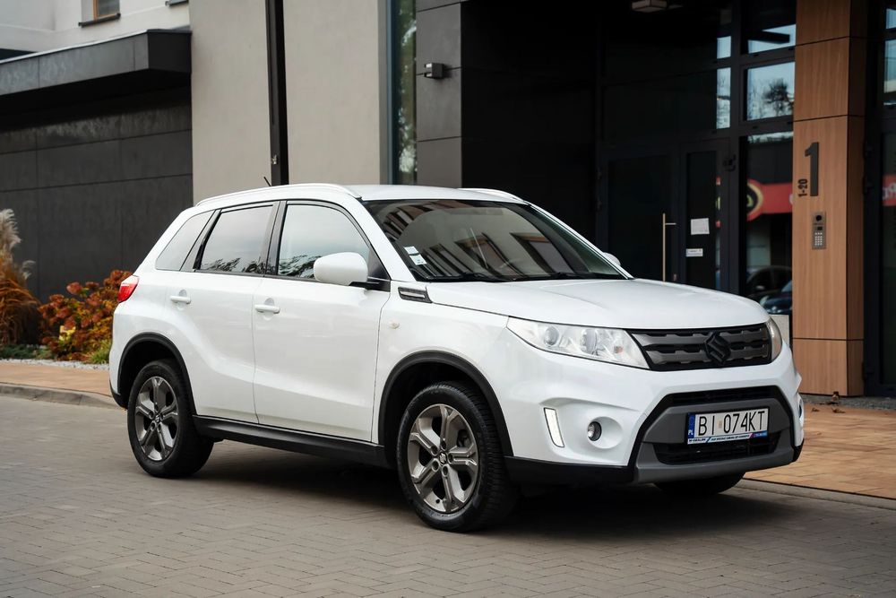 Suzuki Vitara 1.6 DDis 2015r. LIFT 4x4 ALLGRIP ! Kamera cofania ! Biała Perła !