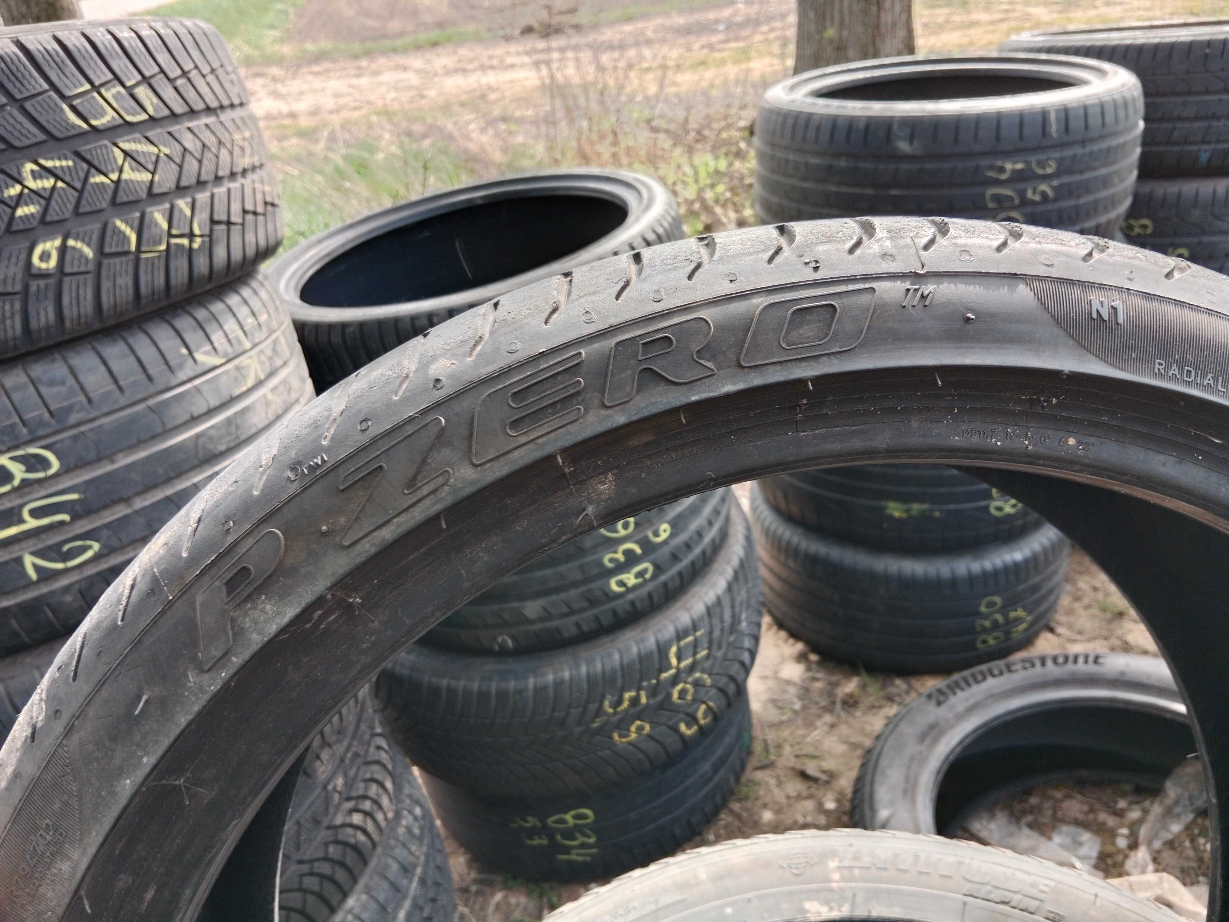 Opona używana 245/35R20 Pirelli P Zero TM 1szt.