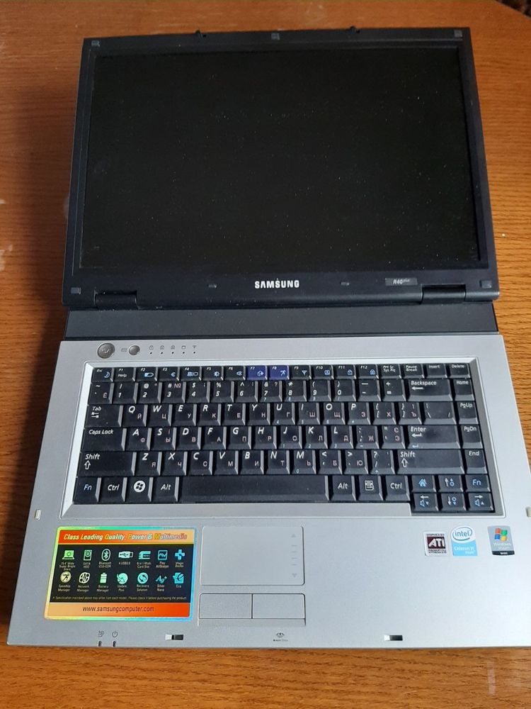 Ноутбук Samsung R40plus. Полностью рабочий.