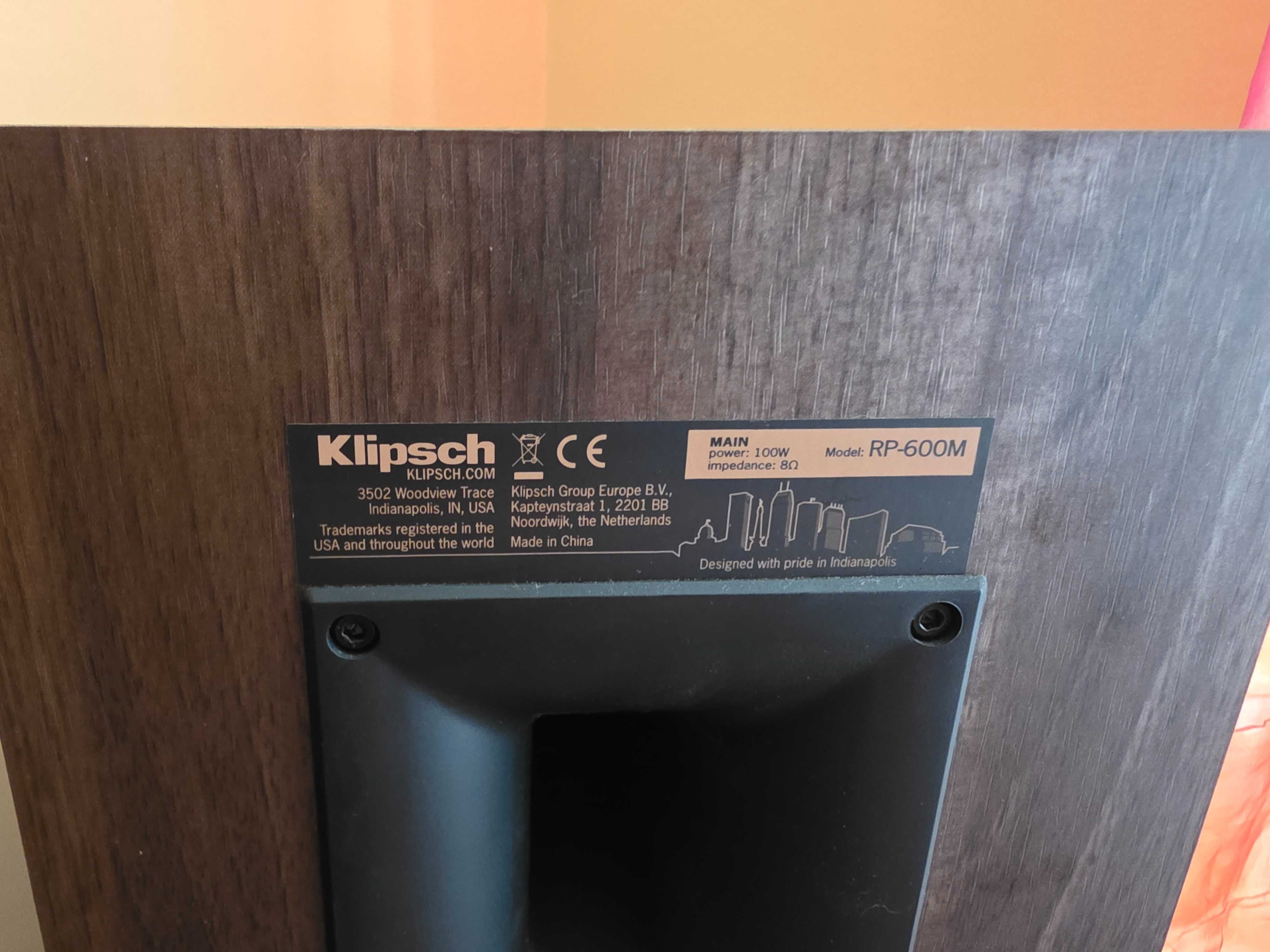 głośniki Klipsch RP-600M Orzech  2 sztuki komplet