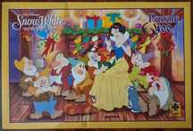 Puzzle TREFL 400 Disney Śnieżka unikat PRL