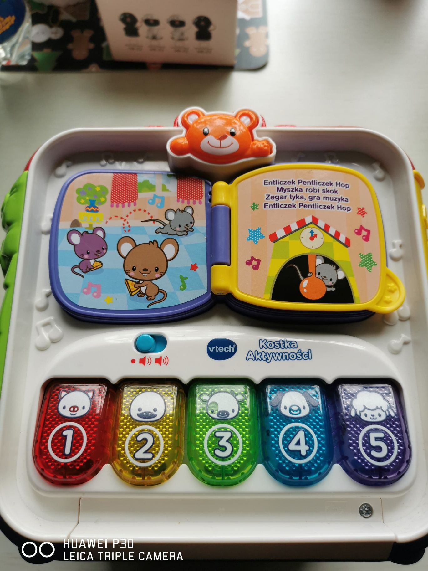 Vtech Edukacyjna kostka Baby 60677 KOSTKA AKTYWNOŚCI