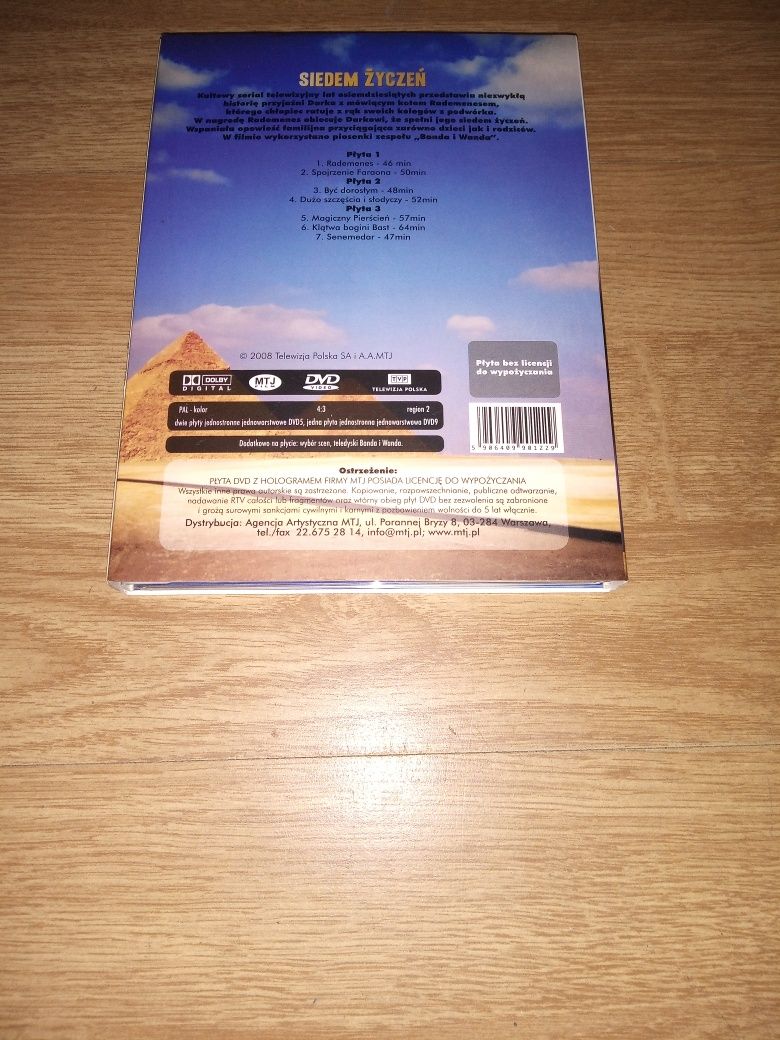 Siedem życzeń filmy DVD