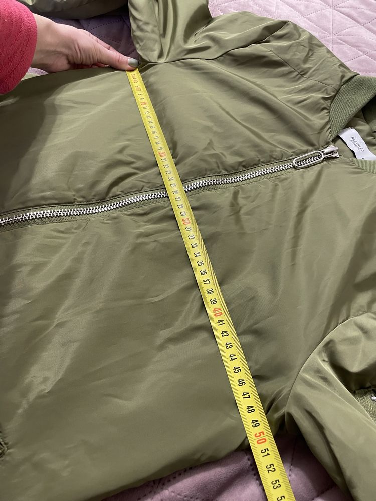 Куртка reserved 36, s парка хакі