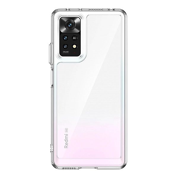 Etui Braders z żelową ramką + Szkło Ochronne do Xiaomi Redmi Note 11 P