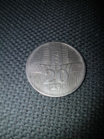 Moneta  20 zł 1973rok B.Z.M