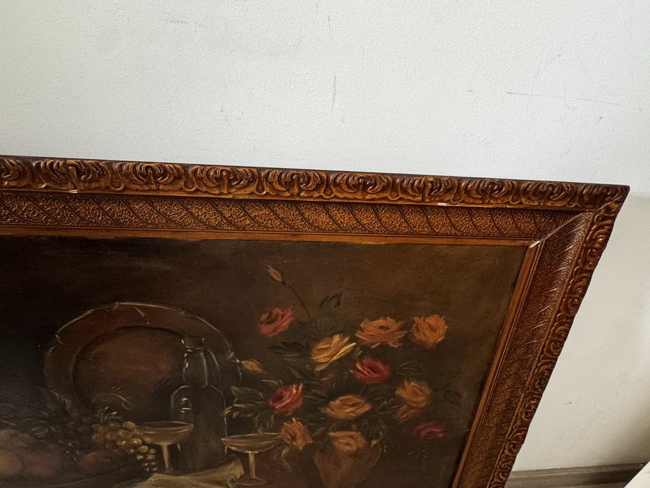 Quadro antigo - Óleo sobre tela