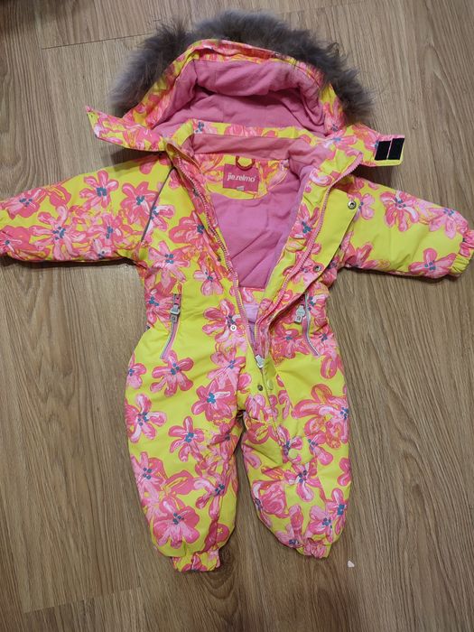 Зимовий комбінезон для дівчинки Jie reimo 80+ ПОДАРУНОК
