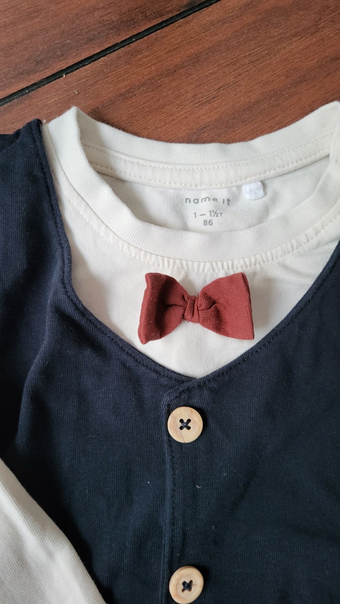 Wigilia - Święta - Elegancki Zestaw 86-92. TRUSSARDI, FOX AND BUNNY...