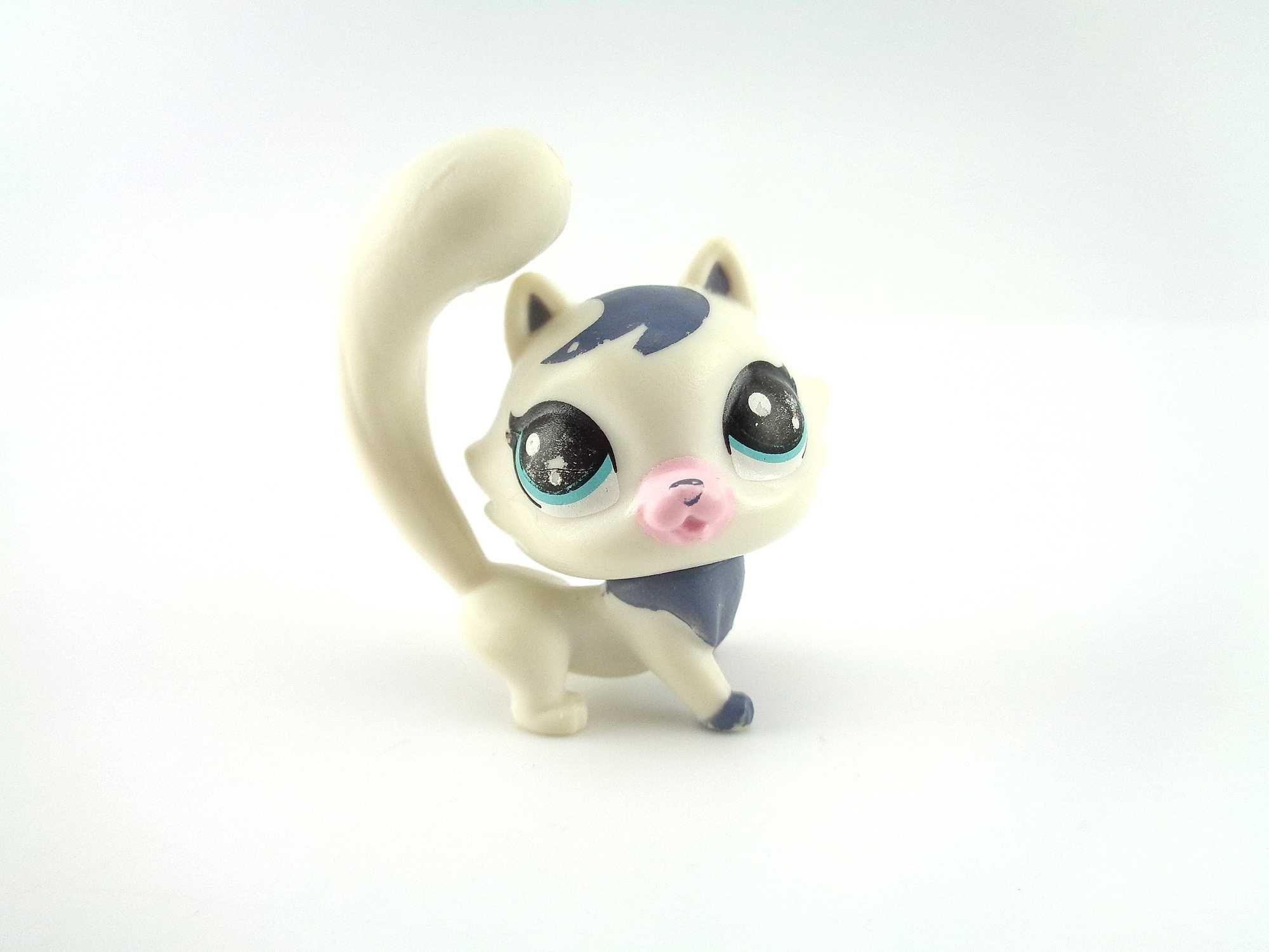 LITTLEST PET SHOP LPS Kot Kotek Snowlette Pawson #71 [g550]