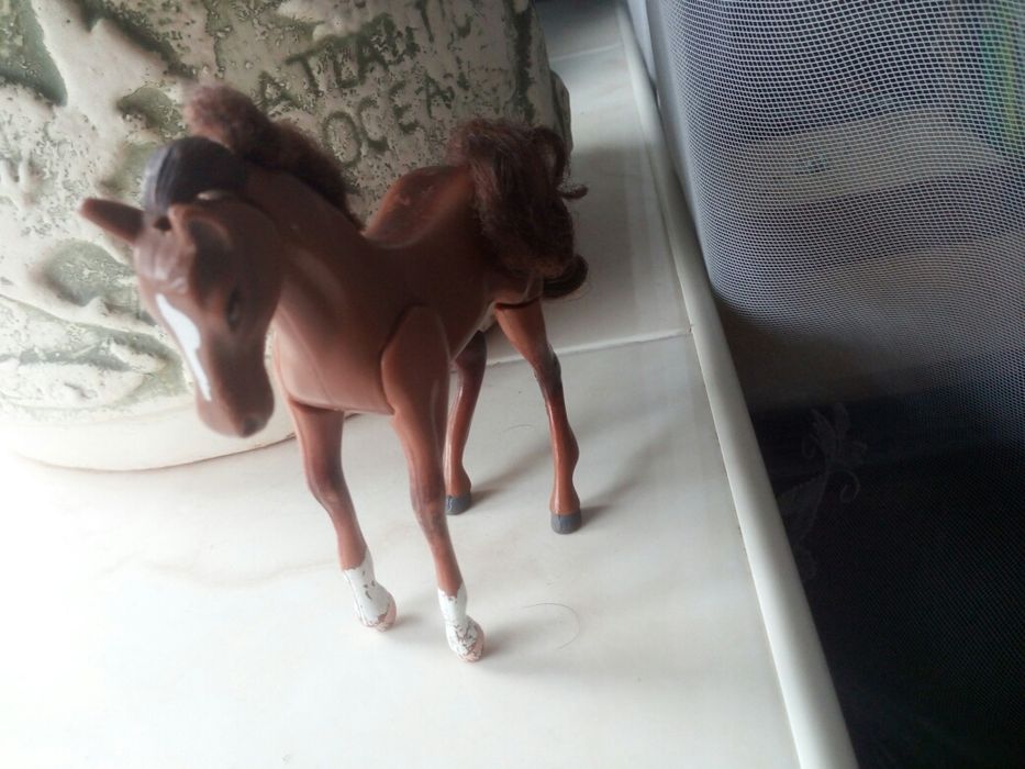 Коллекционная ретро фигурка лошадка, лошадь EMPIRE 2000 год как Шляйх