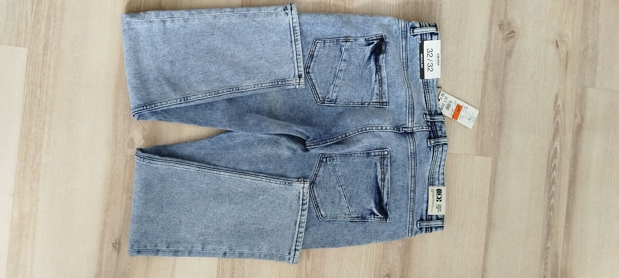 Spodnie męskie jeansowe