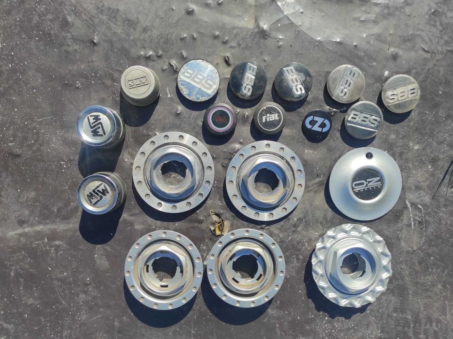 Dekielki Kapsle Dekle BBS RZ RS RM OZ Rial MSW