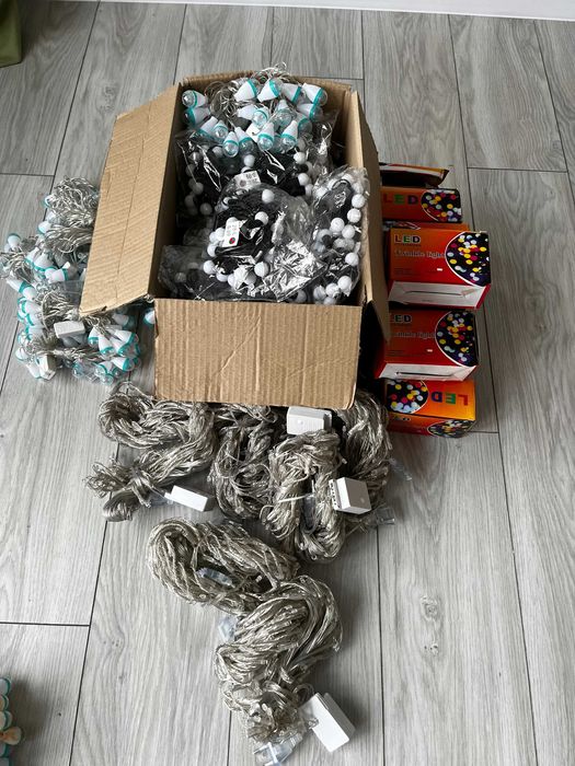 Лот новорічних гирлянд