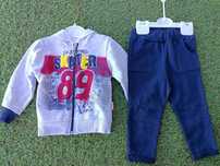 Komplet bluza spodnie rozm.80