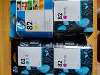 Tinteiro hp 82 ink cartridges - Pack 4 unidades