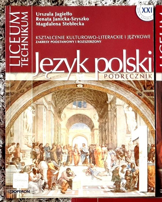 Język polski, kształcenie kulturowo-literackie i językowe podręcznik 1