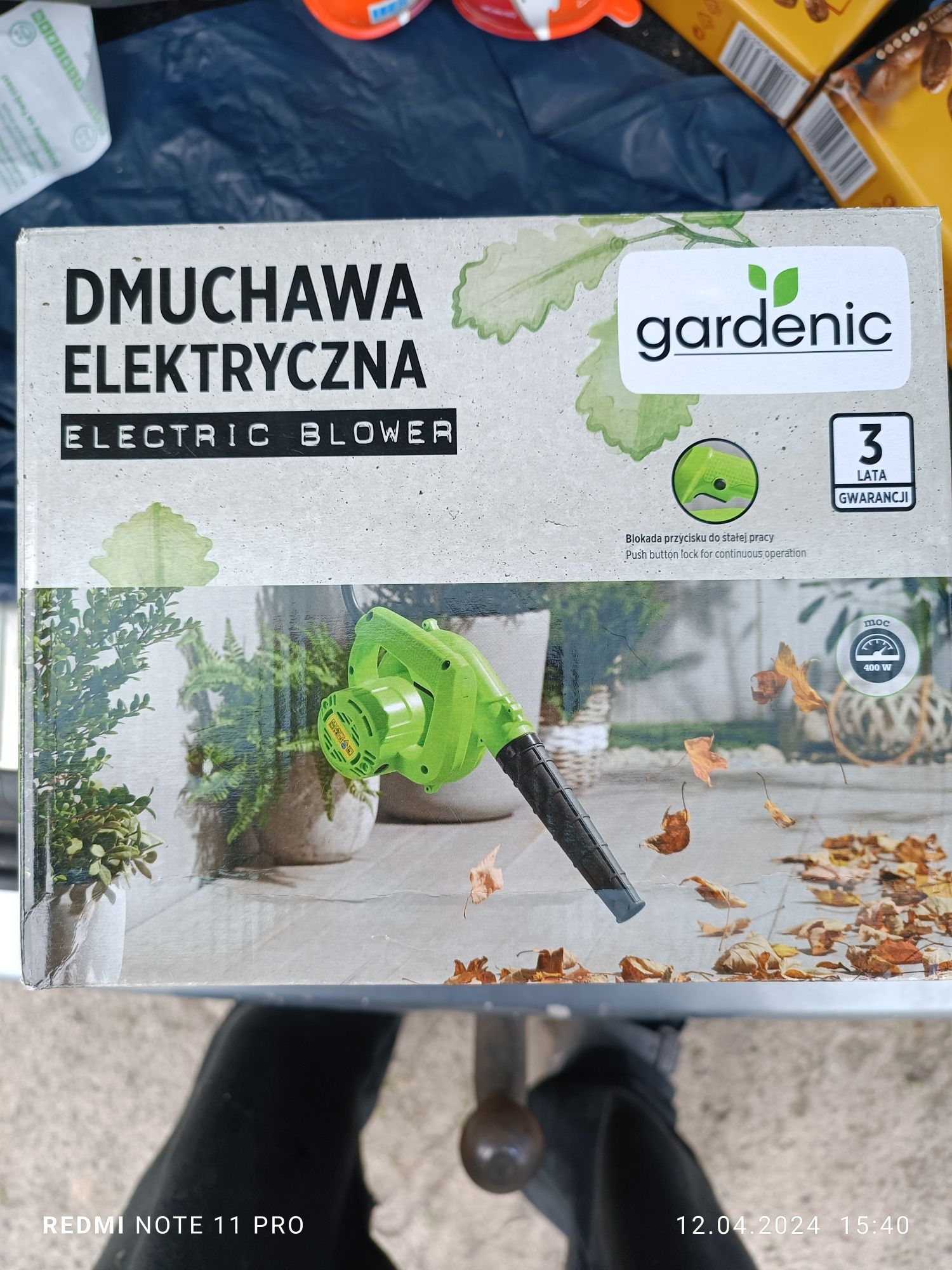 Dmuchawa elektryczna gardenic