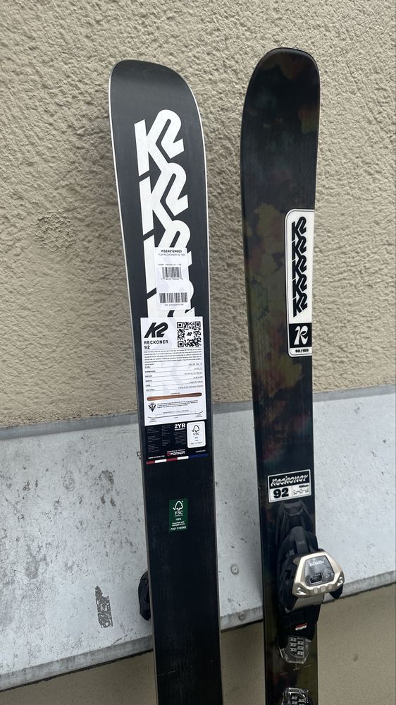 Narty K2 reckoner 92 freestyle allmountain nowe