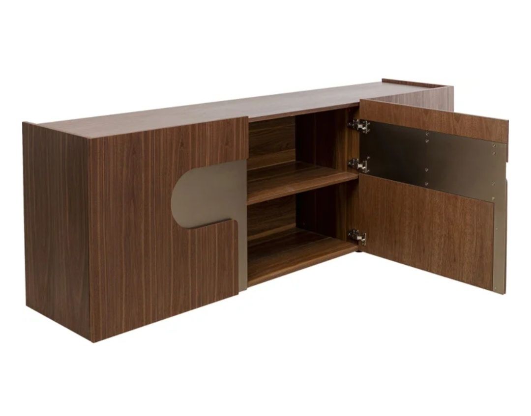 Komoda fornirowana 3-drzwiowa Kare Design 200x76