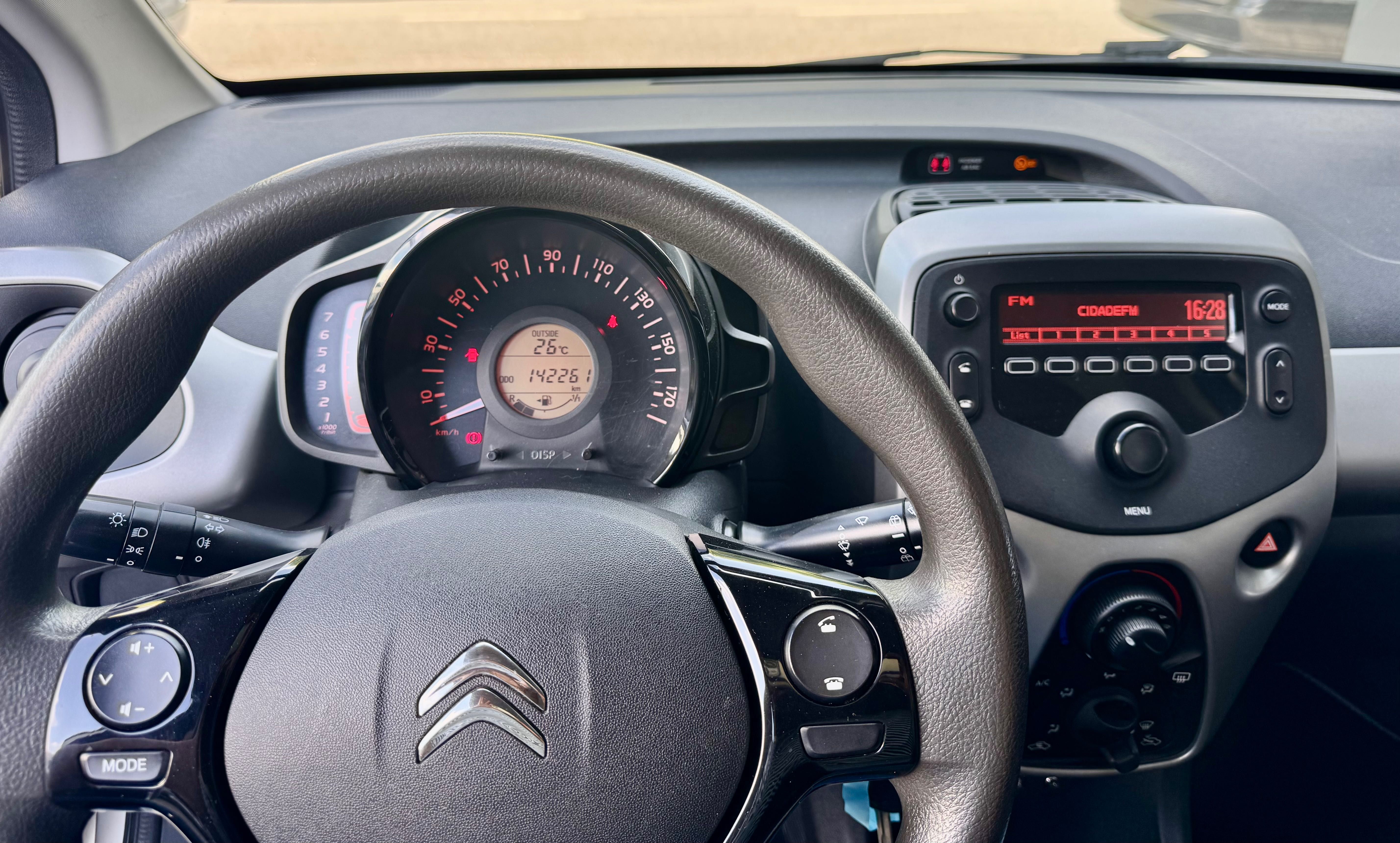 Citroen c1 1.0 2016 Nacional AC com Garantia