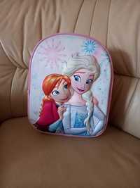 Plecak Plecaczek Przedszkolny 3d Disney Frozen  Kraina Lodu Anna ELSA