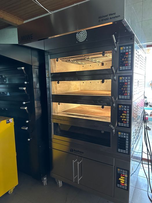 Подовая печь на камне для хлеба пиццы пасок ПОДОВАЯ ПЕЧЬ Miwe Condo