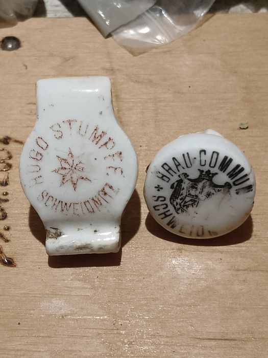 Schweidnitz Świdnica stary browar Brauerei porcelanki