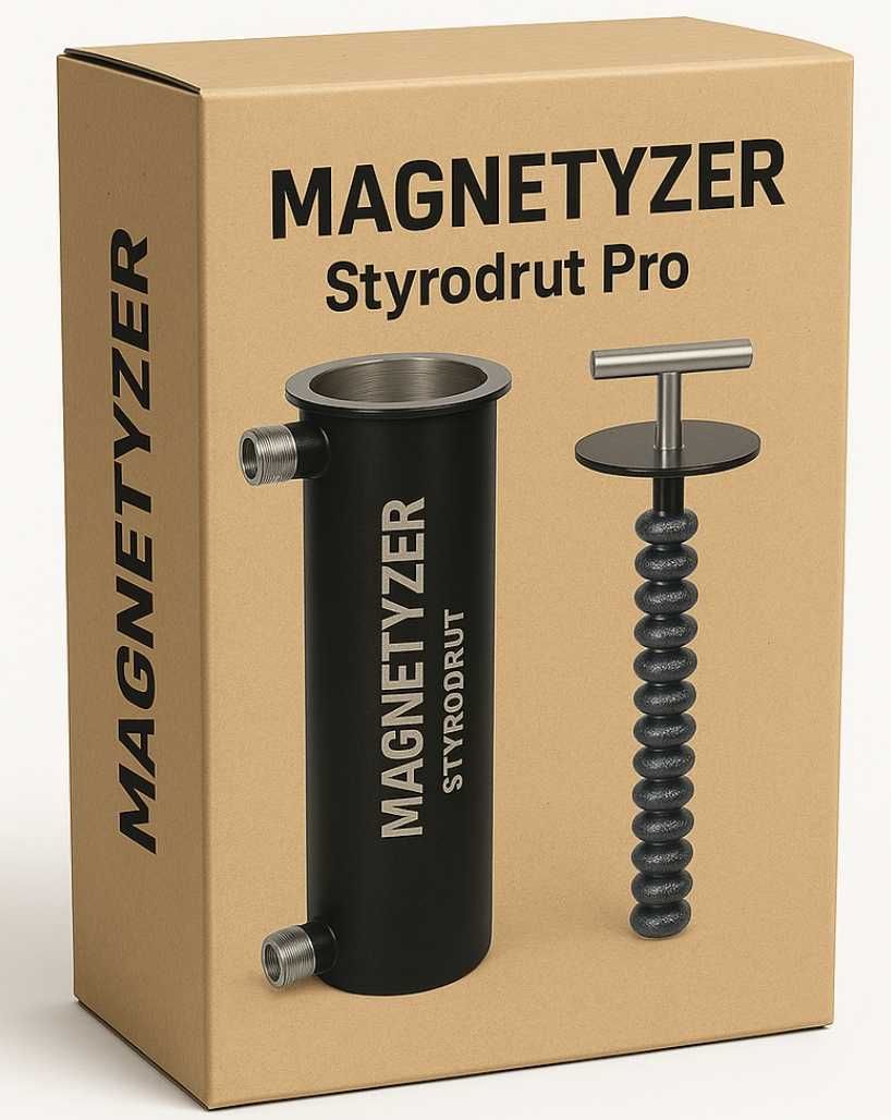 Magnetyzer Filtr Magnetyczny Styro-drut PRO55 3/4 duży 55 cm x 11.5 cm