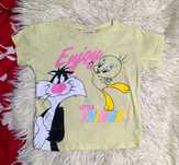 Żółta bluzka Looney Tunes 110