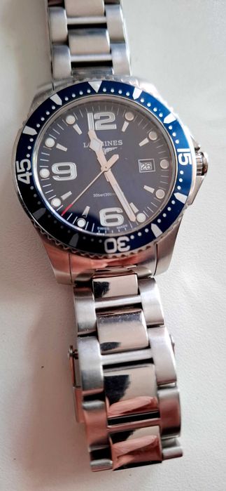Longines HydroConquest L3.640.4  stan bdb 30BAR ze stali szlachetnej