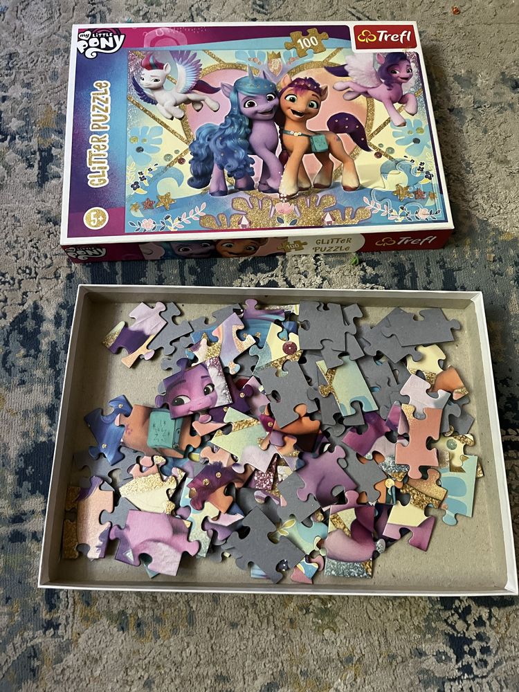 Trefl puzzle my little pony 100 elementow