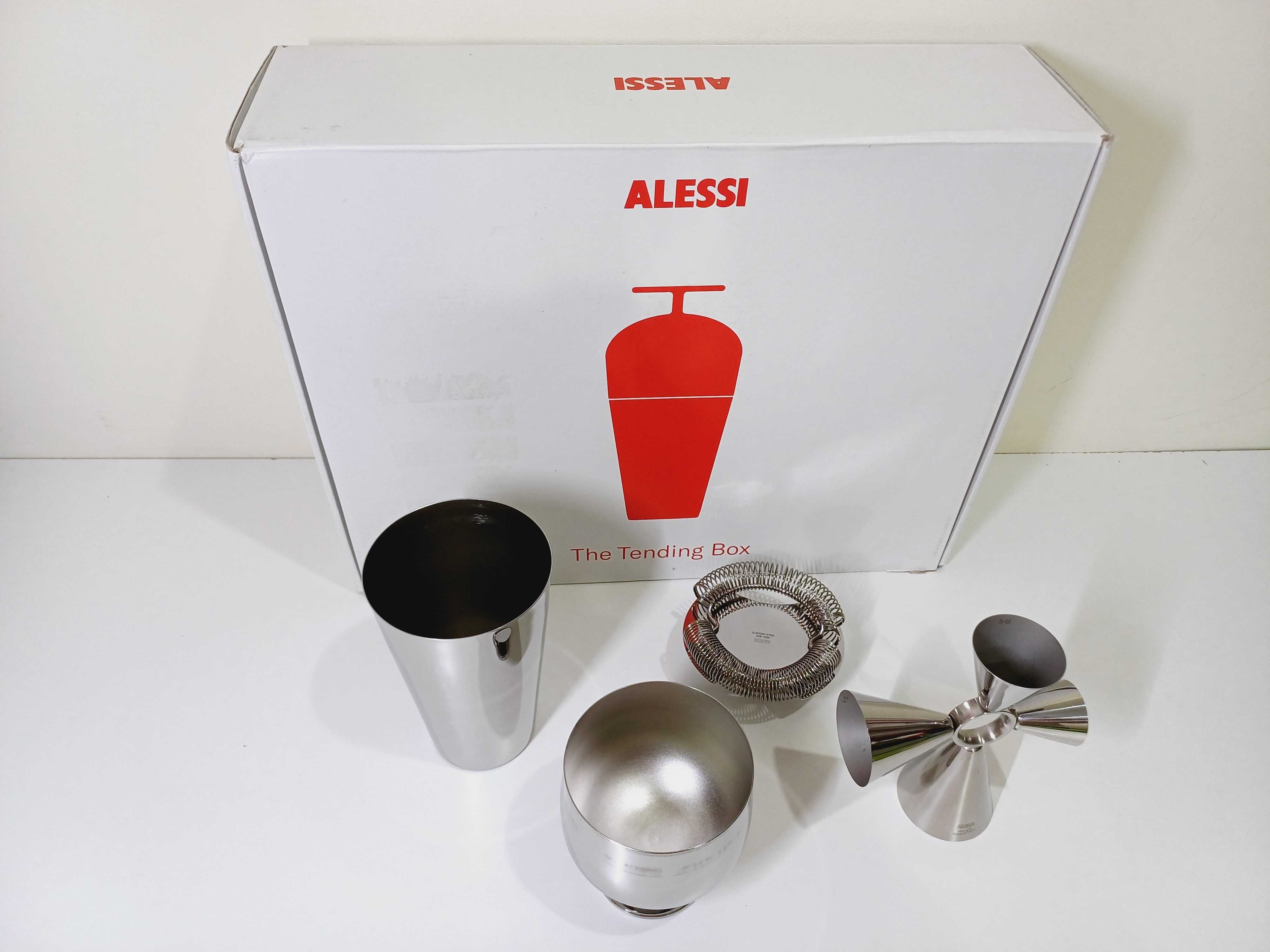 Alessi THE TENDING Shaker + Akcesoria Barmańskie