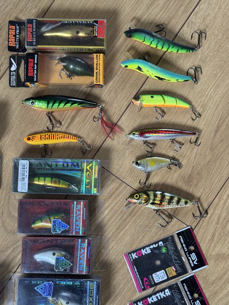 Розпродаж воблерів: Rapala, Kosadaka, Yo-Zuri, TsuYoki